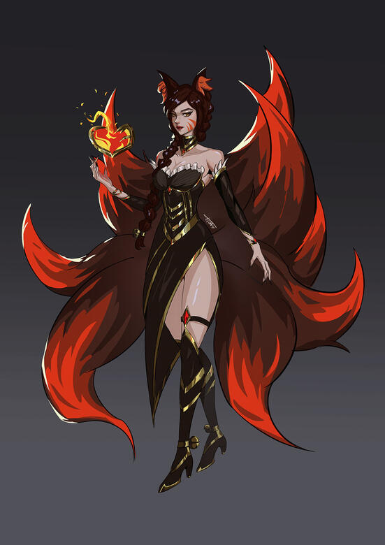 LoL Ahri High Noon