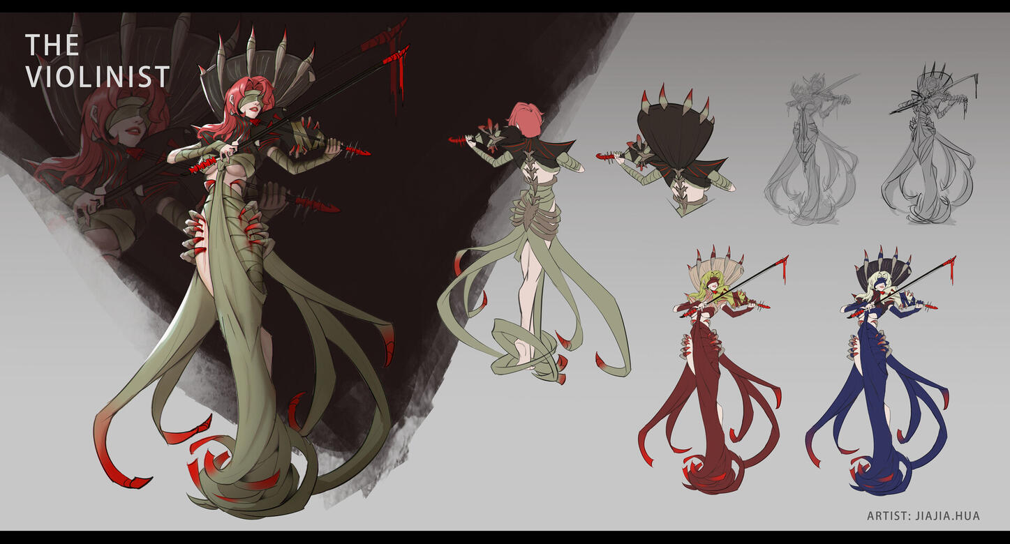 Violinist Concept